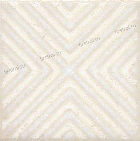 Вставка Kerama Marazzi Амальфи орнамент белый 9.9х9.9 матовый (STG/B403/1266)