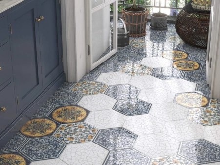 Декор Kerama Marazzi  Парк Гуэля лаппатированный 29х33.4 лаппатированный (HGD/A383/SG2700L) фото в интернет-магазине Мегастроймаркет