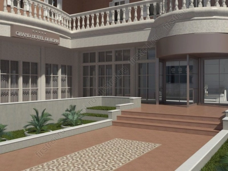 Ступень Kerama Marazzi  фронтальная Аллея светлый 30х30 противоскользящая фото в интернет-магазине Мегастроймаркет