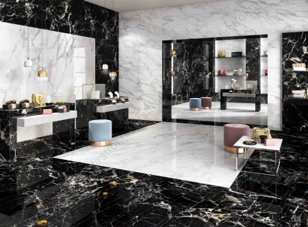 Керамогранит Creto  Antique Onyx Grey 80х160 глянцевый фото в интернет-магазине Мегастроймаркет