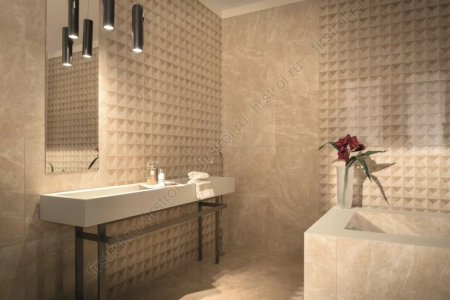 Ступень Italon  Элит Крим угловая левая 33х60 фото в интернет-магазине Мегастроймаркет