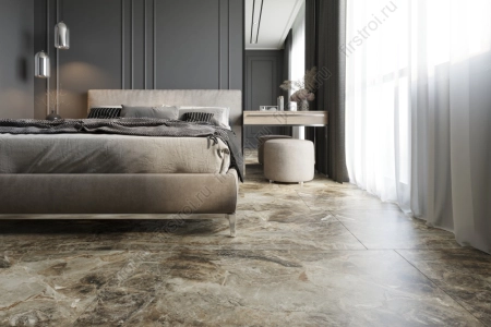 Керамогранит Creto  Vesuvio коричневый 60х120 матовый фото в интернет-магазине Мегастроймаркет