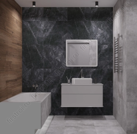 Керамогранит Creto  Gevorg Brown 19.4х120 непол. неполированный фото в интернет-магазине Мегастроймаркет