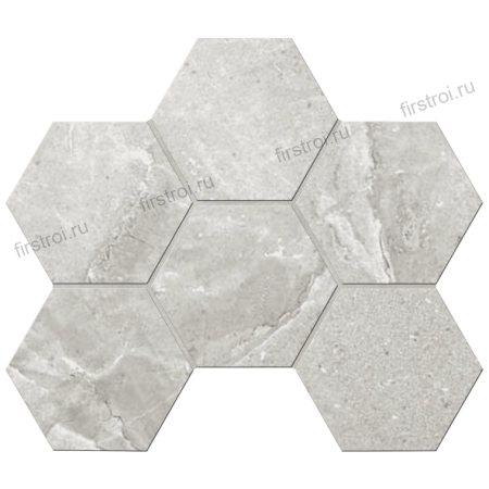 Керамогранит Estima Мозаика KA01 Hexagon 25x28.5 Неполированный(10 мм)
