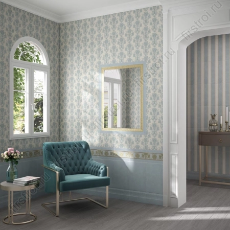 Бордюр Kerama Marazzi  Борромео голубой 4х25 матовый фото в интернет-магазине Мегастроймаркет Бордюр Kerama Marazzi  Борромео голубой 4х25 матовый фото в интернет-магазине Мегастроймаркет