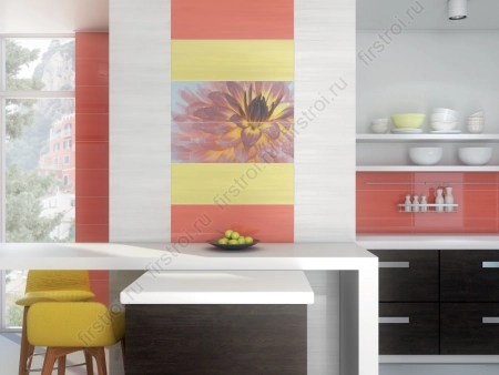 Декор Kerama Marazzi  Искья мозаичный 25х75 глянцевый (C171/1) фото в интернет-магазине Мегастроймаркет