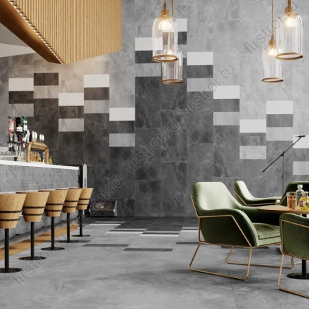 Декор Kerama Marazzi  мозаичный Про Слейт антрацит 30х30 матовый фото в интернет-магазине Мегастроймаркет