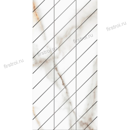 Керамогранит Estima Фальшмозаика SM03 Corner 30x60x10 полированный (правый) полированная