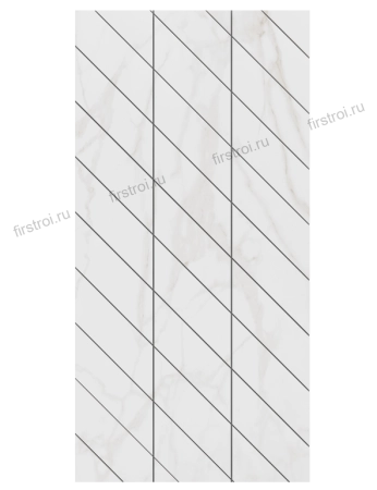 Керамогранит Estima Фальшмозаика SM02 Corner 30x60x10 полированный (левый) полированная