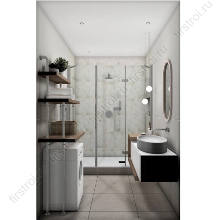 Плитка Creto  Liana cremo бежевый 25х40 матовая фото в интернет-магазине Мегастроймаркет