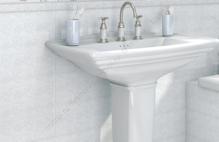 Плитка Kerama Marazzi  Ковентри Цветы 15х40 глянцевая фото в интернет-магазине Мегастроймаркет