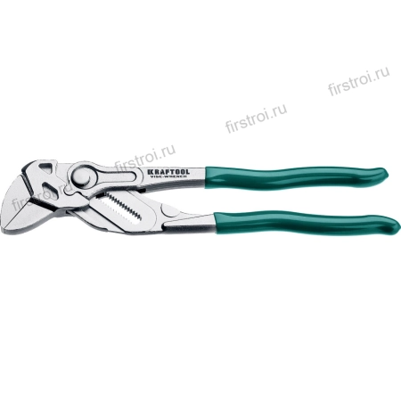 Клещи переставные-гаечный ключ KNIX (Vise-Wrench) 250 / 46 мм (1 3/4) KRAFTOOL 22065, 22065