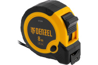 Рулетка 8мx25мм двухкомпонентный корпус кнопка-пауза Denzel (31544)
