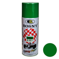 Краска BOSNY акриловая аэрозольная зеленая трава №37 400мл