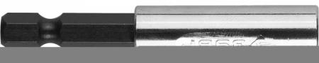 Адаптер ЗУБР МАСТЕР комбинированный магнитный для бит, 60мм (26711-60)