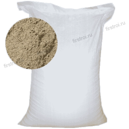 Песок строительный (40 кг)