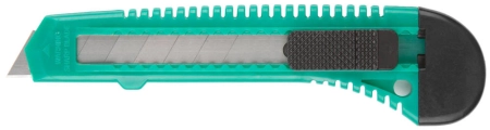 Нож DEXX с сегментированным лезвием, пластиковый корпус 18мм (0909)