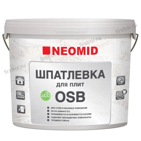 Шпатлевка Neomid для OSB-плит 7 кг