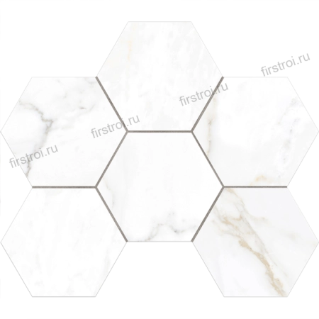 Керамогранит Estima Мозаика ID 01 Hexagon 25x28.5 Неполированный