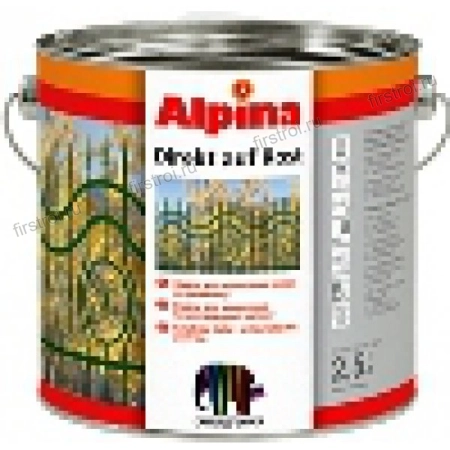 Эмаль по ржавчине Alpina (2.5л)